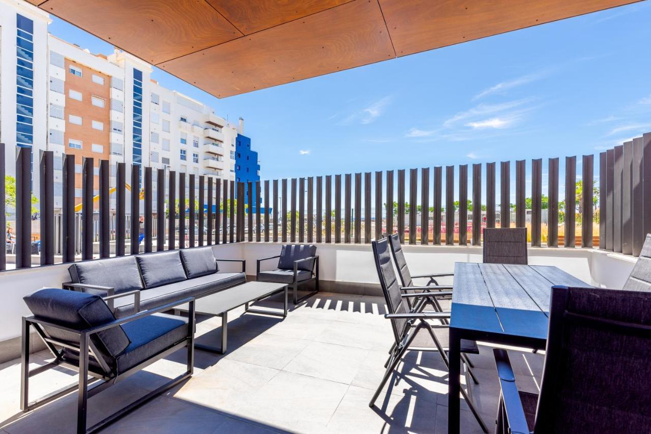 Beachfront Apartment 034 Torre Del Mar Exterior foto